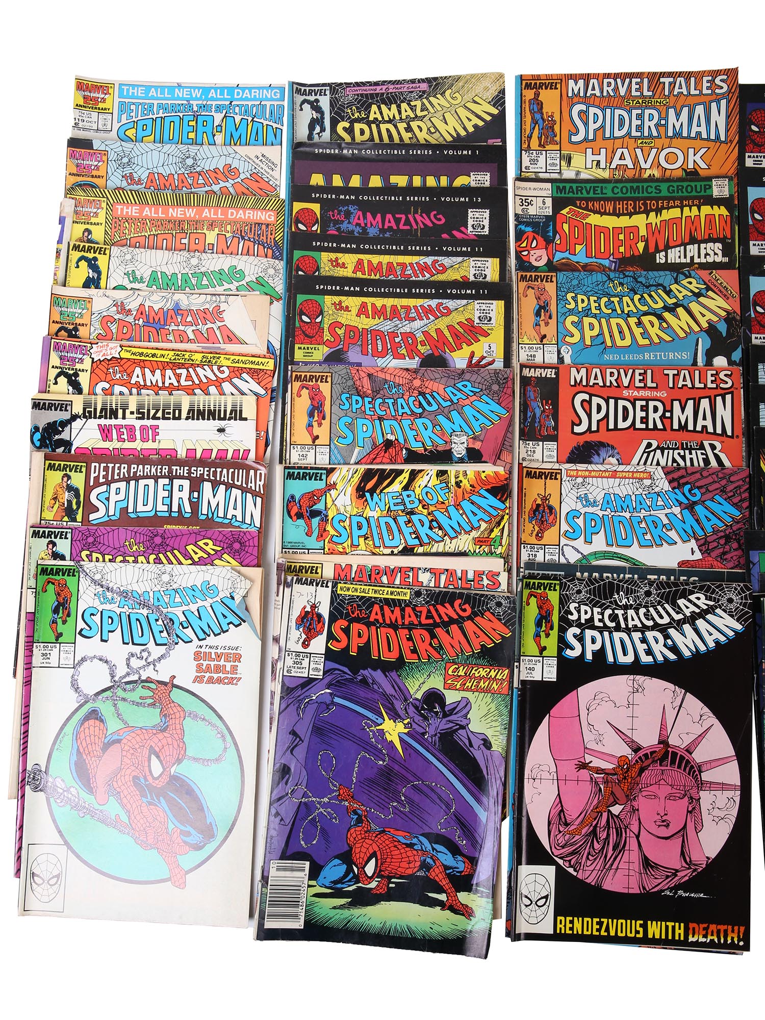 COLLECTIBLE DC COMICS AND MARVEL MAGAZINE ISSUES PIC-1